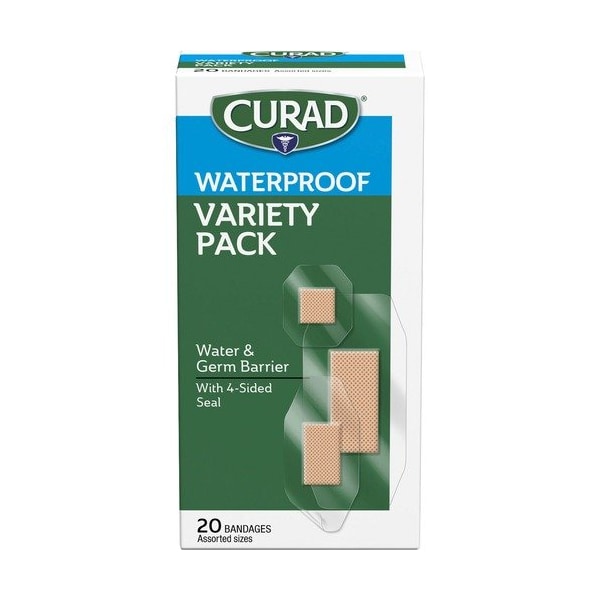 Medline BANDAGE, WTRPRF, AST SZ, CLR, 20PK MIICUR5108 - main